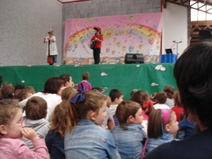 Irrien Lagunen ikuskizuna, Amorotoko jaietan 