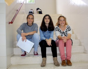 Karmele Garatea, Ainhoa Gojenola, eta Maialen Irigoien