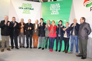 EAJk Lea-Artibaiko alkategaiak aurkeztu zituen Markina-Xemeinen.