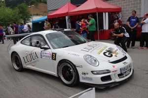 Xabier Lujuaren porchea IV. Lea-Artibai Rallyan parte hartzen.