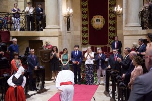 Rementeriaren kargu hartze ekitaldia. Argazkiak: Bizkaiko Foru Aldundia