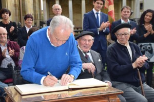 Gernikako gudarostean egon ziren gudariak.