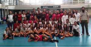 2015/2016 denboraldiko Marierrota Boleibol Taldea. Argazkia: Marierrota Boleibol Taldea