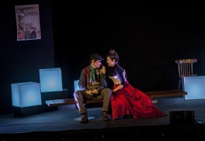 Silvia Manzana eta Jon Ander Alonso, irekiera ekitaldian. Argazkia:Josu Trueba Leiva/ Bostok Photo