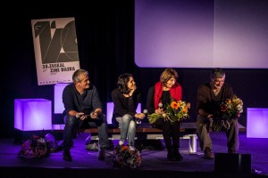 'Amama' flimeko kideak, domekan, Ikusgarrin. Argazkia: Josu Trueba Leiva/ Bostok Photo