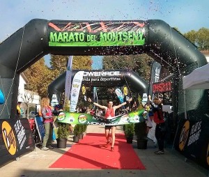 Oihana Kortazar helmugara sartzen