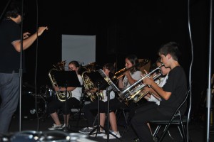 Musikaiako ikasleek ekaintzean eskainitako kontzertuko irudiak. Argazkia: Musikaia
