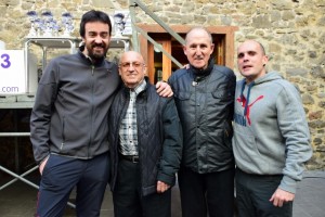 Egia eta Iriondo antolatzaileekin batera