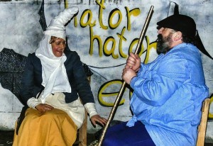 Olentzerko eta Mari Domingi.