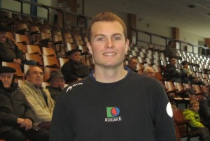 Andoni Aretxabaleta Asegarceko pilotaria.