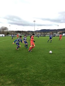 Aurreraren eta Alaves Bren arteko neurketa