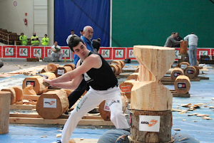 Mugertza iazko txapelketako finalean, lanean