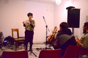 Oihane Enbeita kantuan