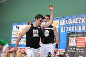 Ugaitz Mugertza eta Aitzol Atutxa, finalerako txartela lortu ondoren