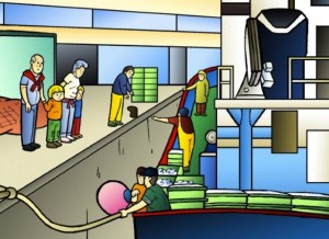 'Irati eta Aitzol Ondarroako portuan' ipuinaren azala.