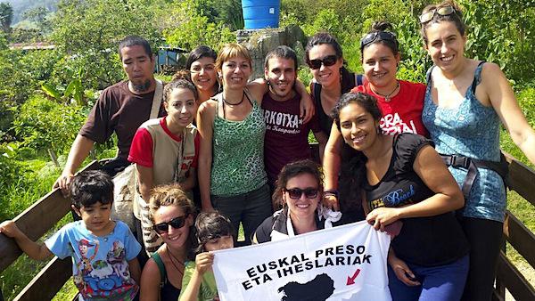 Maider Lazkano eta beste sei brigadistak, Venezuelan