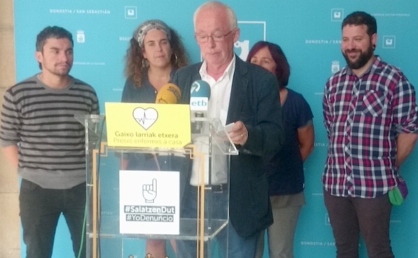 Sareko kideak manifestazioarako deia egiten