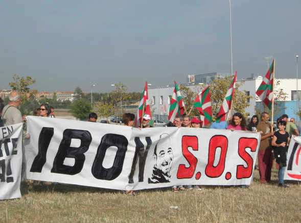 Ibon Iparragirreren aldeko elkartasun martxa