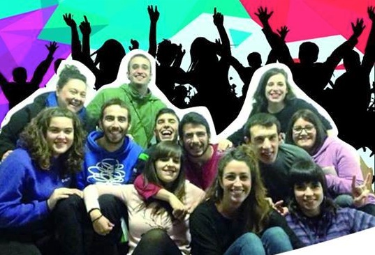 Leike proiektuan parte hartu duten gazteak eta sustatzaileak. Argazkia: Leike