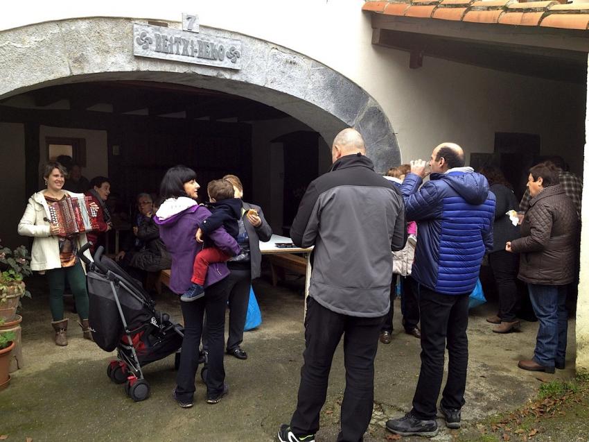 Sanmartinak ospatzen, Malats auzoan