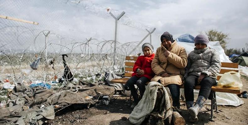 Refugiados: Camino a ninguna parte dokumentalaren irudia. Zuzendariak: Unax Blanco eta Asier Garcia
