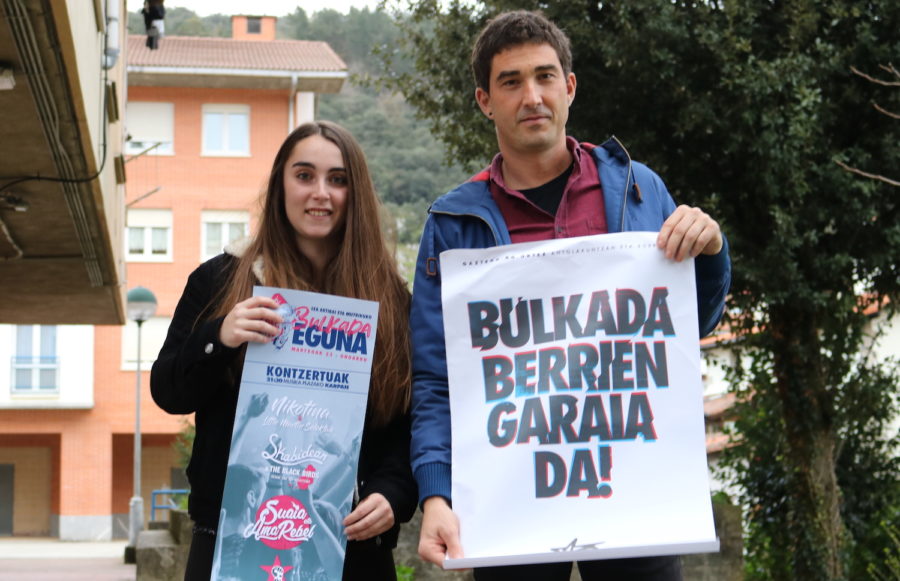 Xabier Gojenola Garazi Burgoa bulkada eguna