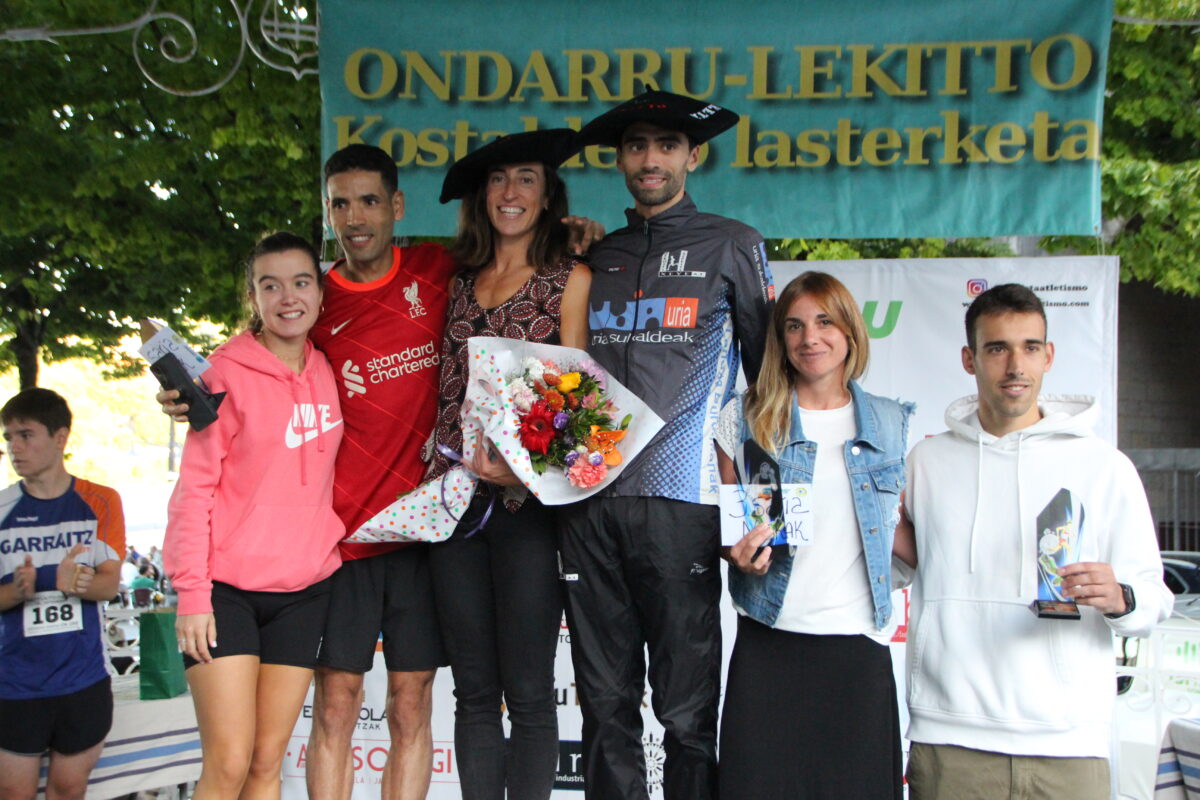 VII. Ondarru-Lekitto. Emakumezkoen eta gizonezkoen podiuma.