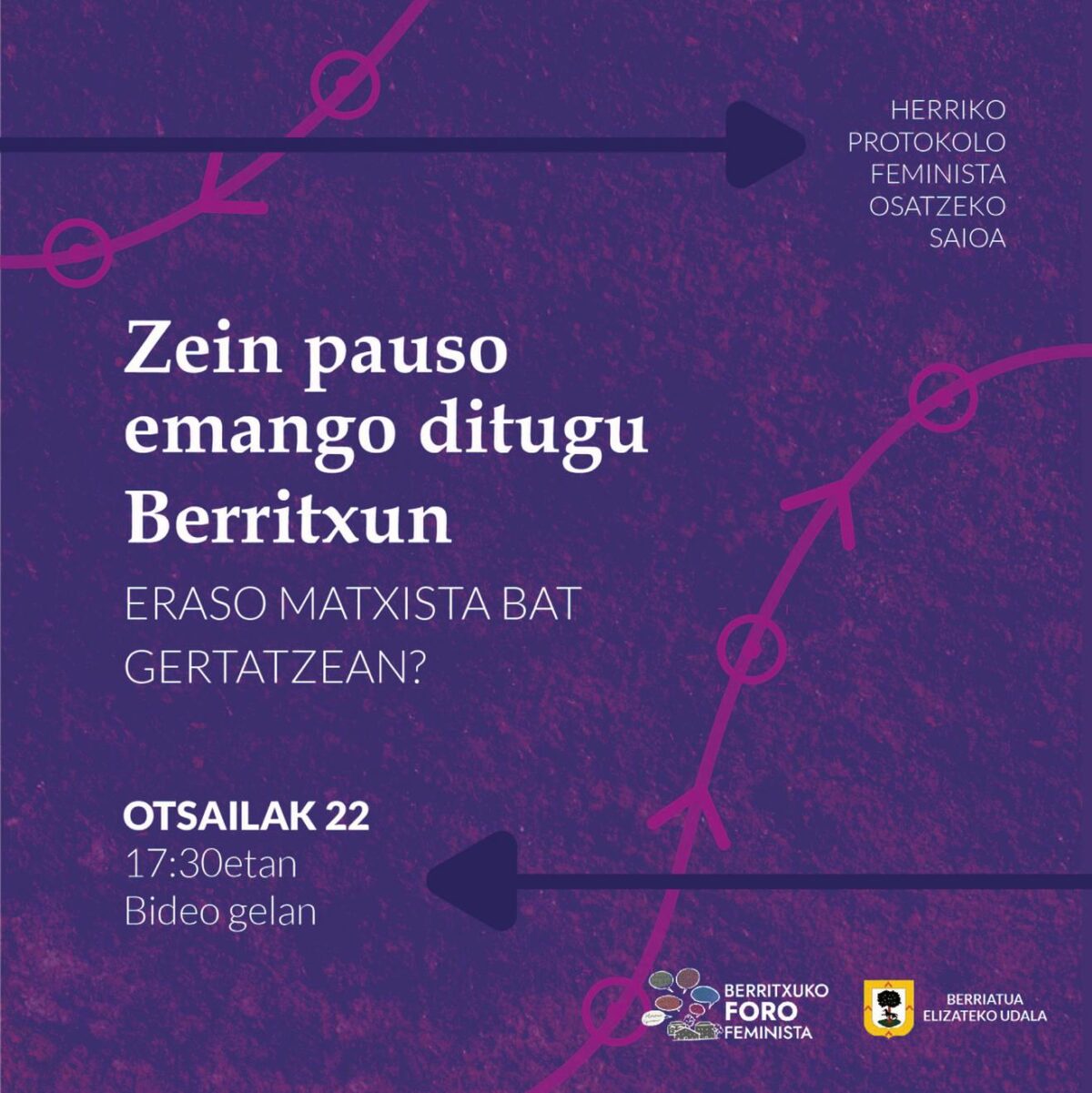 Hitzaldi feminista Berriatua