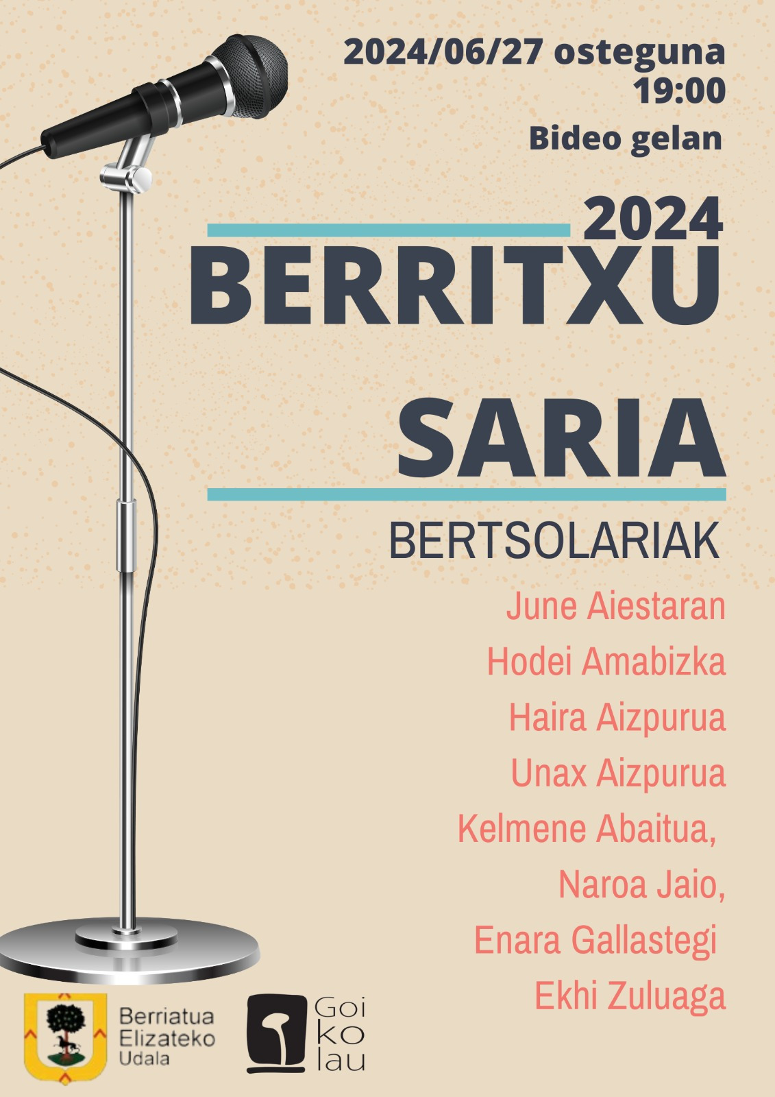 Berritxu Saria kartela