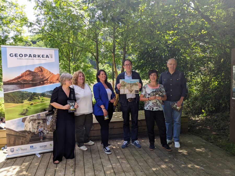 Geoparkeko Bira aurkeztu dute. Argazkia: Geoparkea.