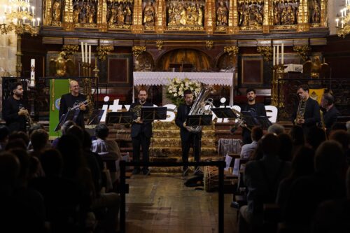 Euskadi Brass, Lekeitioko Itxas Soinua Nazioarteko Musikaldian. Argazkia: Itxas Soinua Nazioarteko Musikaldia.