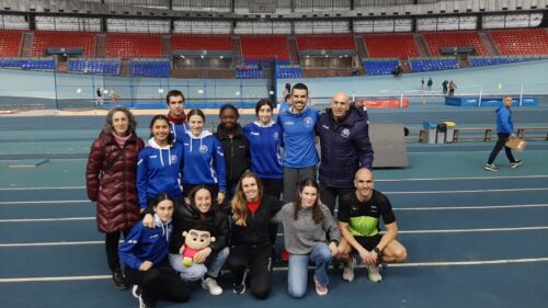 Tximista Atletismo Taldekoak Bizkaiko Txapelketan, Donostiko Belodromoan