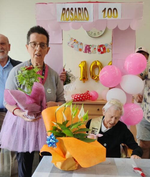 Rosario Fuentes Callejonek 100 urte bete ditu