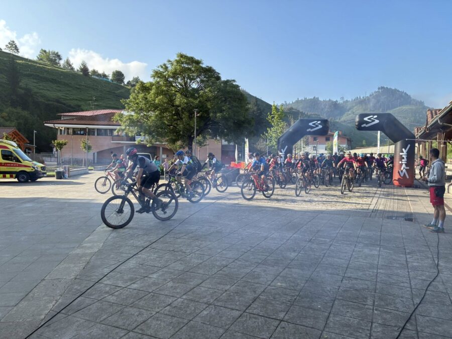 Berriatuko BTT martxa irteera