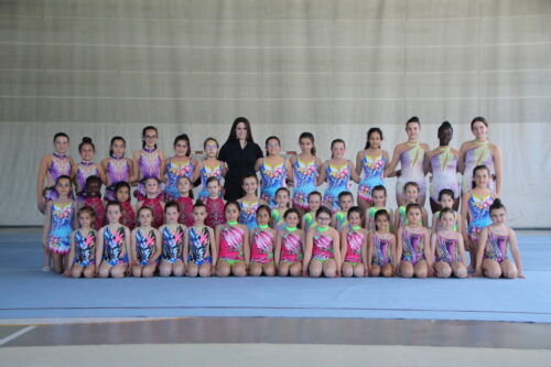 Markina-Xemeingo gimnastika erritmikoko taldea 2025