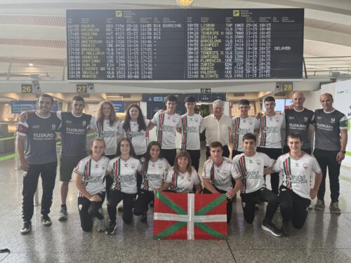Euskal Selekzioa Europako Junior Pilota Txapeketara