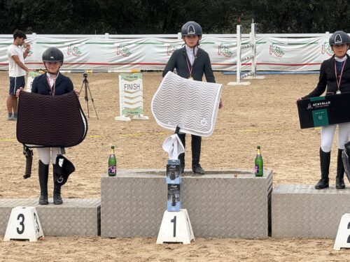 Jaitz Lersundi eta Luana Burgoa Mungian, Euskal Herriko Zaldi Jauzi Txapelketan