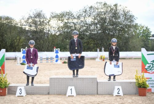 Jaitz Lersundi eta Luana Burgoa Mungian, Euskal Herriko Zaldi Jauzi Txapelketan