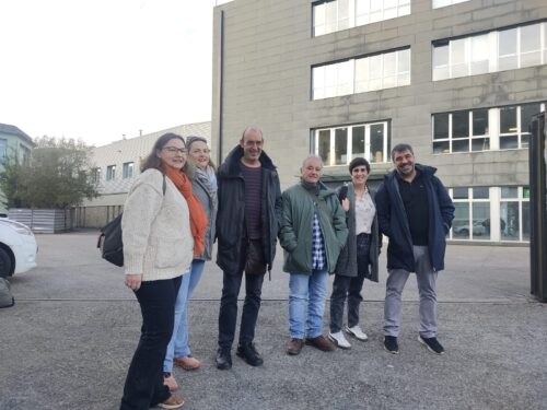 Lea-Artibaiko sei enpresetako ordezkariak Gaztela eta Leonen