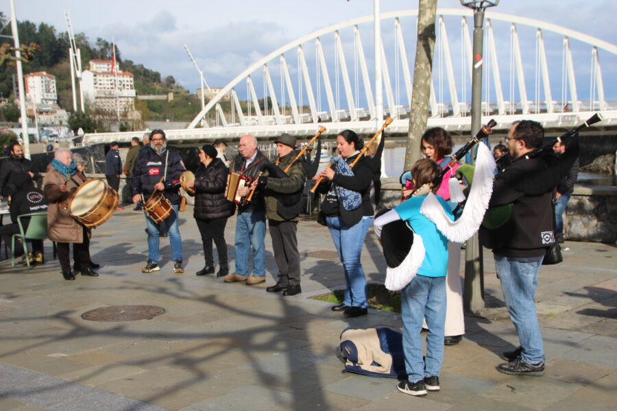 Magosto eguna, Ondarroako galiziar etxea