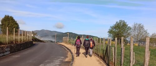 Mendexako udal egutegiko irabazleetako bat.