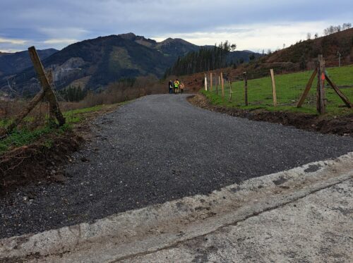 Zulueta-Elkor bide historikoa berreskuratu du Markina-Xemeingo Udalak
