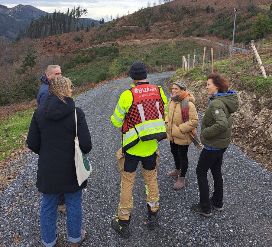 Zulueta-Elkor bide historikoa berreskuratu du Markina-Xemeingo Udalak