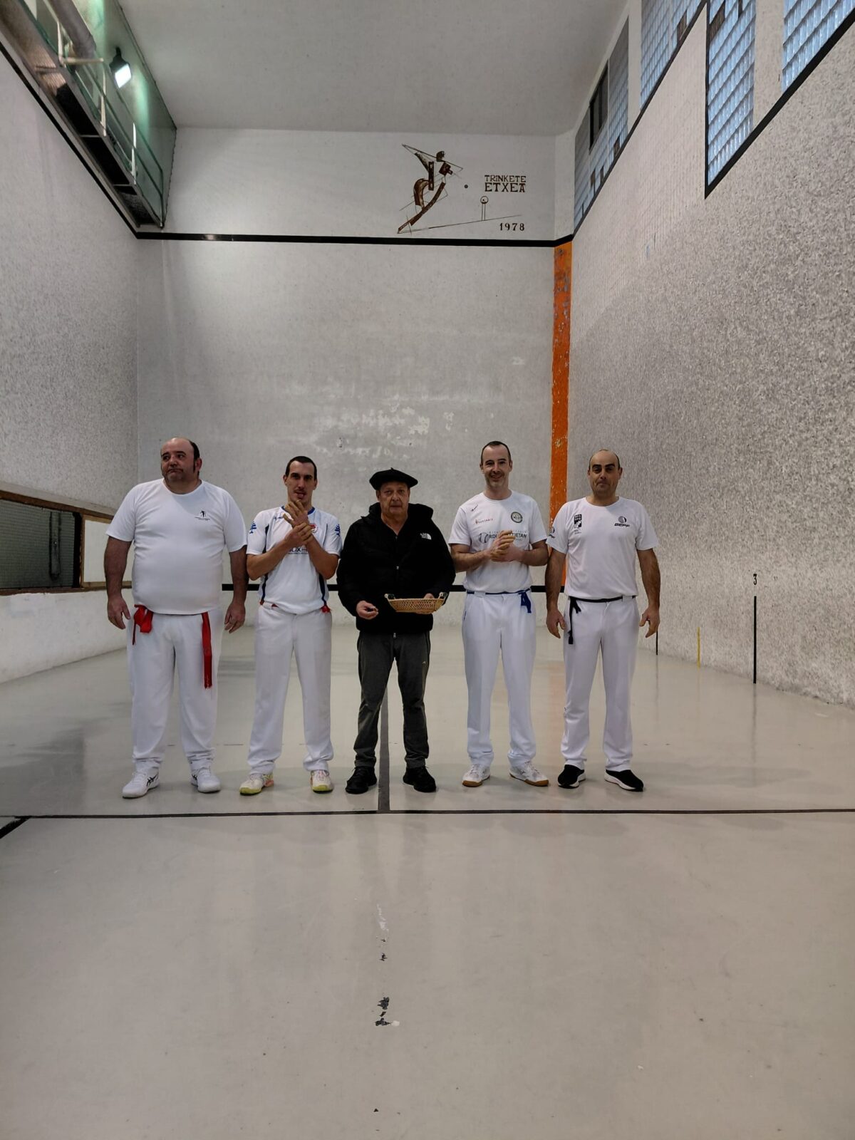 Beteranoen Trinkete Txapelketa. Lander-Egaña eta Latxi-Madariaga