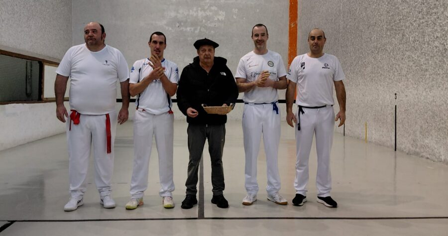 Beteranoen Trinkete Txapelketa. Lander-Egaña eta Latxi-Madariaga