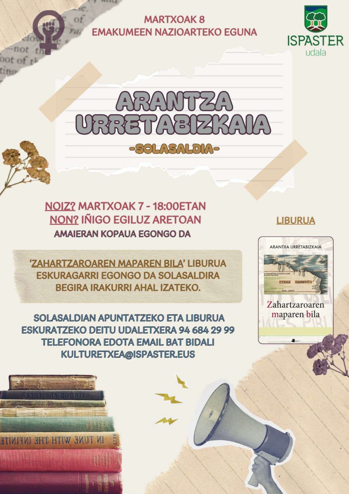 Arantza Urretabizkaia solasaldia