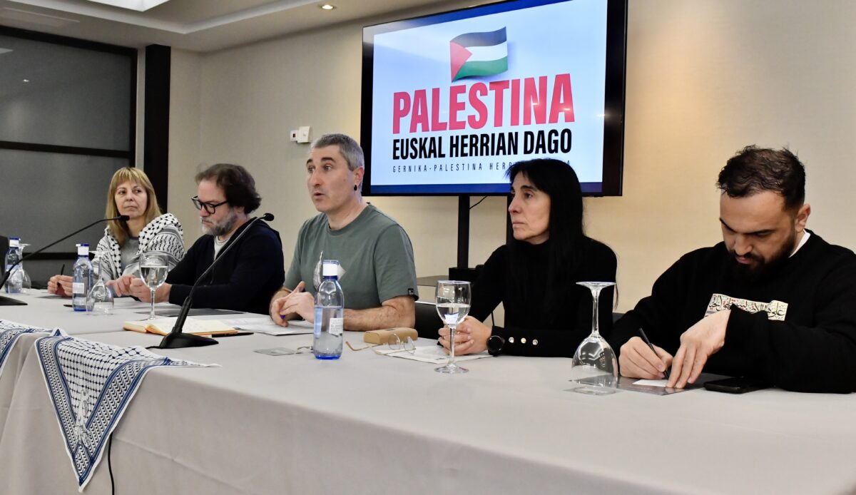 'Palestina Euskal Herrian dago'