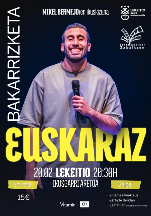Mikel Bermejo bakarrizketa (Lekeitio)