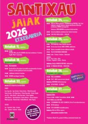 Etxebarriko Santixau jaiak