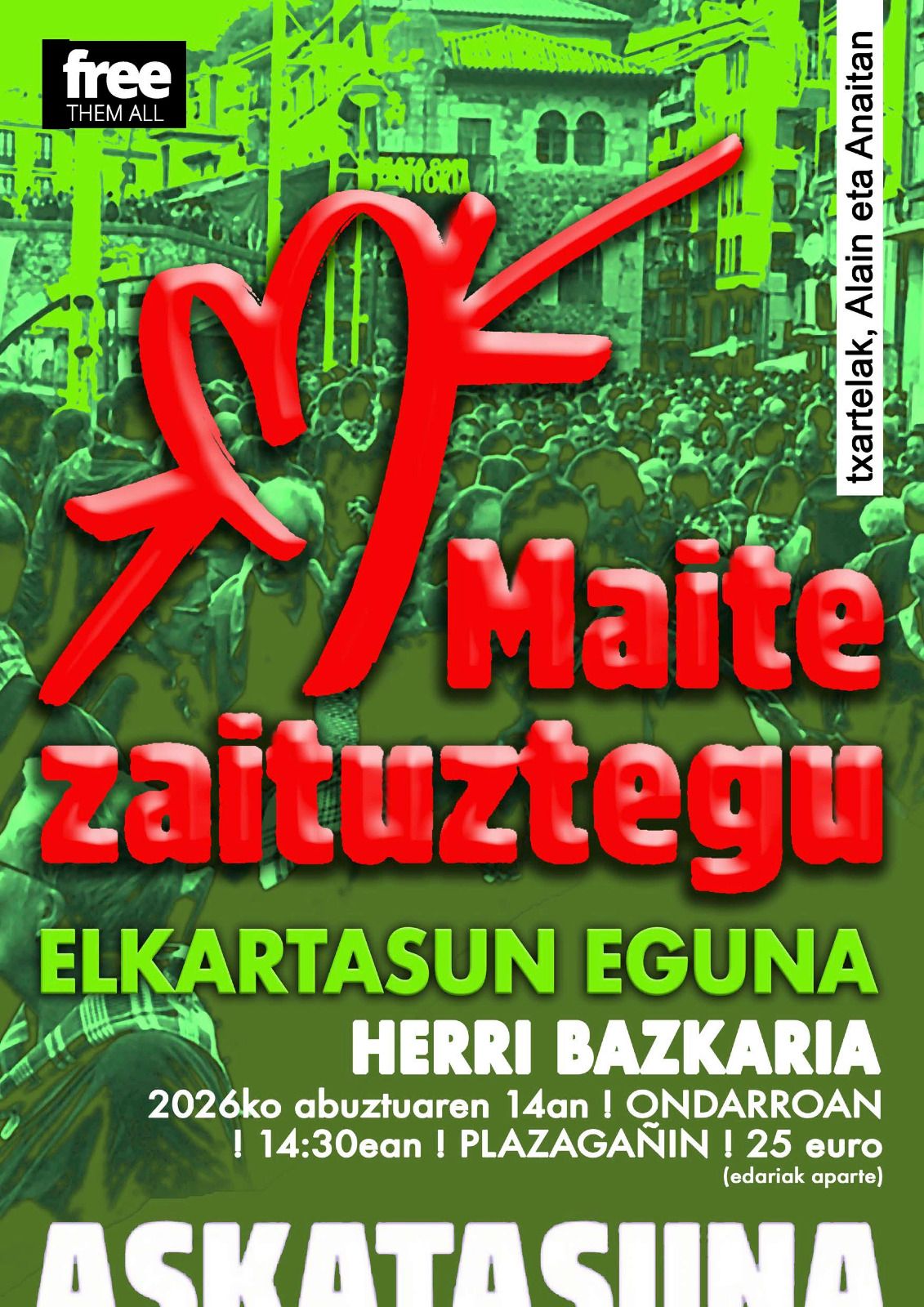 Elkartasun Eguneko herri bazkaria